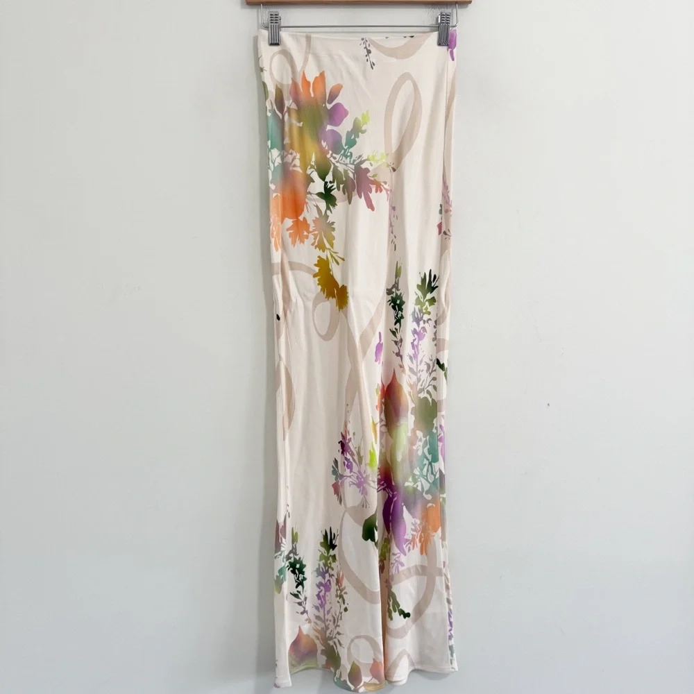 Anthropologie The Tilda Maxi Slip Skirt - Picture 2 of 11
